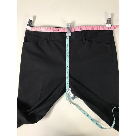 Club Monaco Womens 6 Pants Black Trouser Dress Office Work Classic Boot Cut - Picture 7 of 8